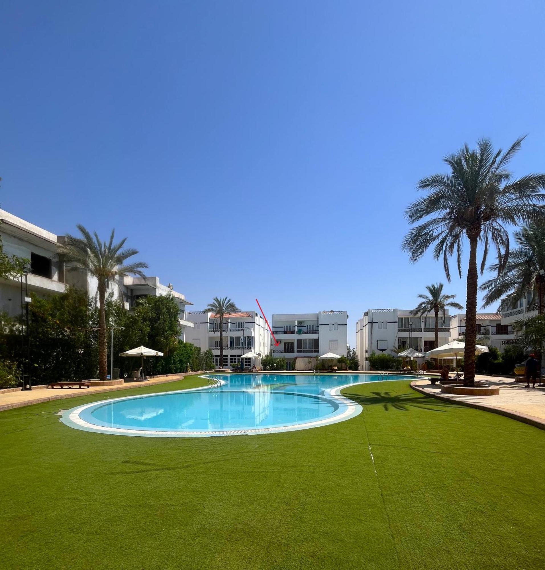 Riviera Resort Apartment - Pool View & Wifi Sharm el-Sheik Eksteriør bilde